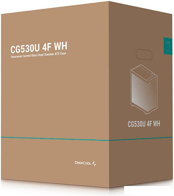 Корпус DeepCool CG530U 4F WH R-CG530U-WHAGA4-G