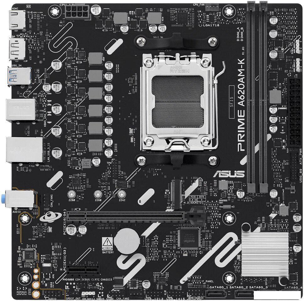 Материнская плата ASUS Prime A620AM-K