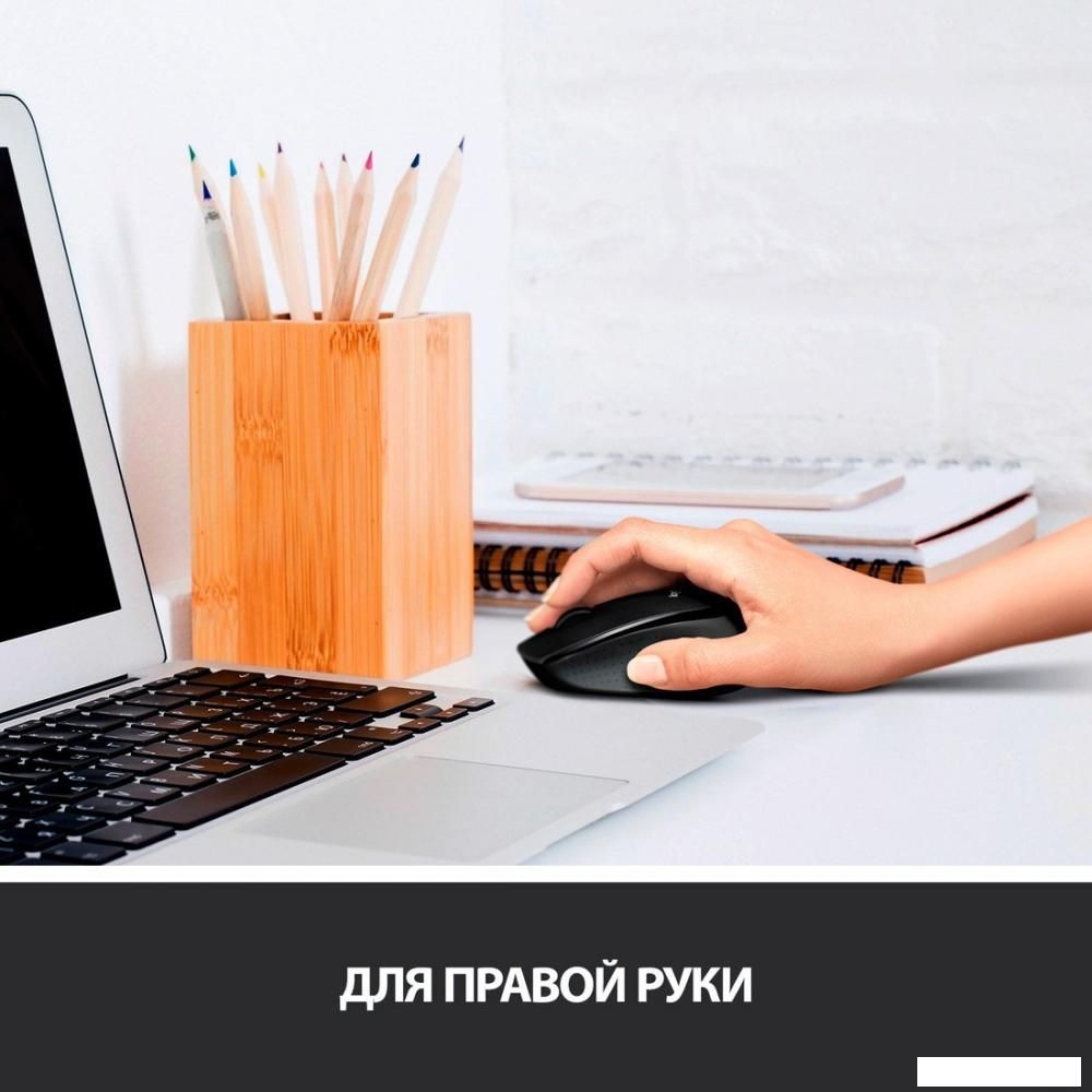 Мышь Logitech M330 Silent Plus (синий)