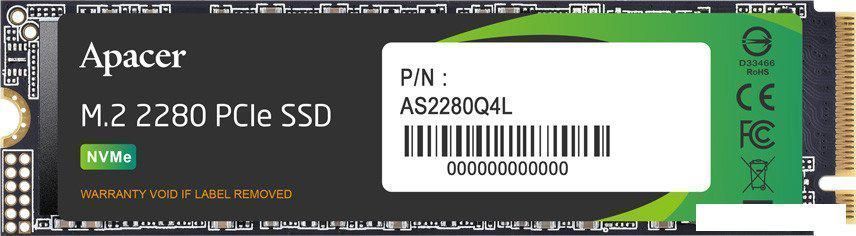 SSD Apacer AS2280Q4L 512GB AP512GAS2280Q4L-1