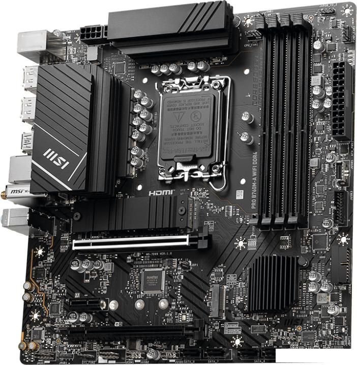 Материнская плата MSI Pro B760M-A WiFi DDR4