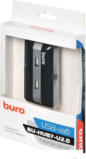 USB-хаб  Buro BU-HUB7-U2.0