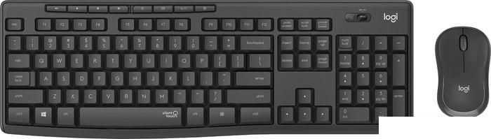 Офисный набор Logitech MK295 Silent Wireless Combo 920-009807 (графитовый)