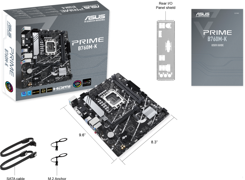 Материнская плата ASUS Prime B760M-K