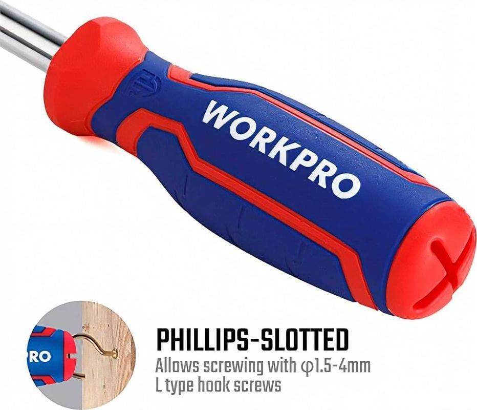 Отвертка Workpro WP221046