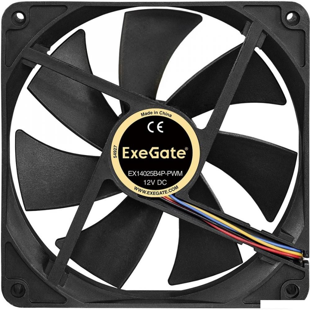 Вентилятор для корпуса ExeGate EX14025B4P-PWM EX288929RUS