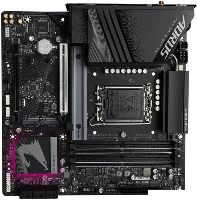Материнская плата Gigabyte Z790M Aorus Elite AX (rev. 1.1)