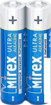Батарейка Mirex Ultra Alkaline AAA 2 шт LR03-S2