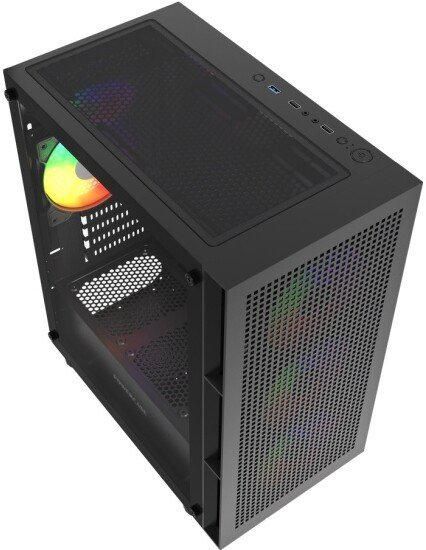 Корпус Powercase Mistral Micro EM17 CMMEM17B-A4