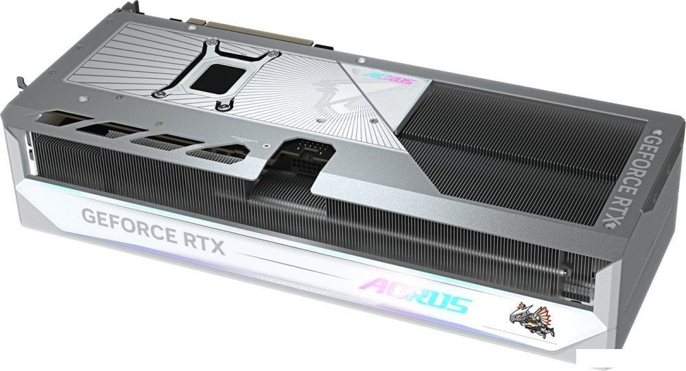 Видеокарта Gigabyte Aorus GeForce RTX 5080 Master Ice 16G GV-N5080AORUSM ICE-16GD