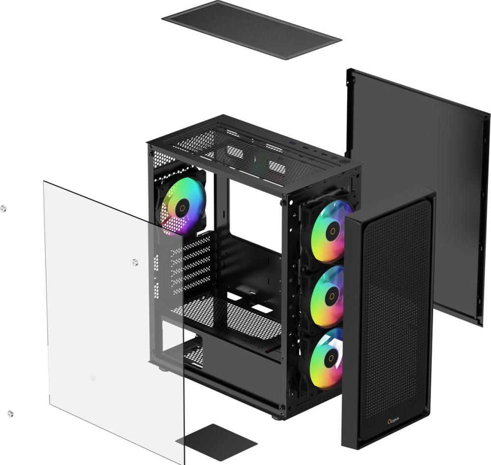 Корпус Ocypus Gamma C50 BK ARGB
