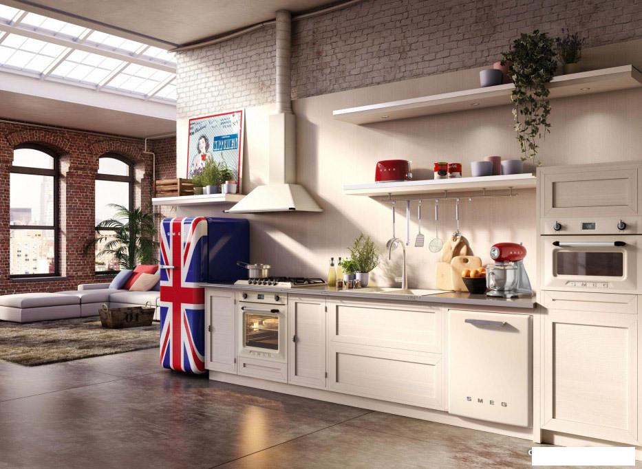 Тостер Smeg TSF01RDEU