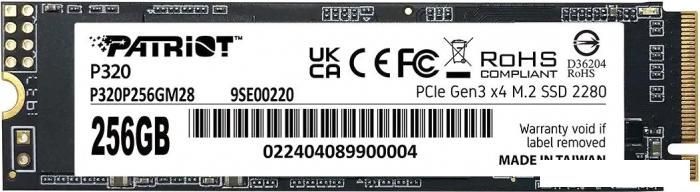 SSD Patriot P320 256GB P320P256GM28