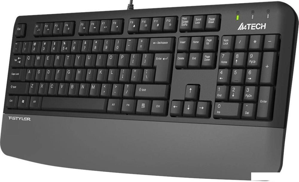 Клавиатура A4Tech Fstyler FK20 (темно-серый)
