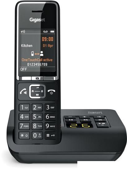 Радиотелефон Gigaset Comfort 550 (черный)