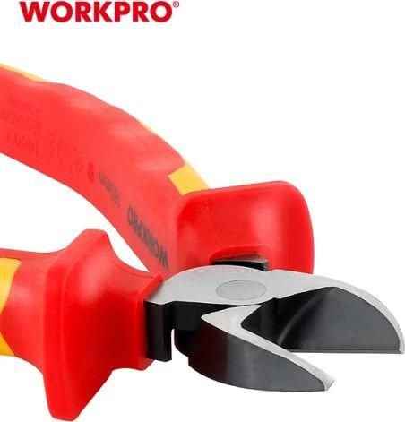 Кусачки боковые (бокорезы) Workpro WP342008