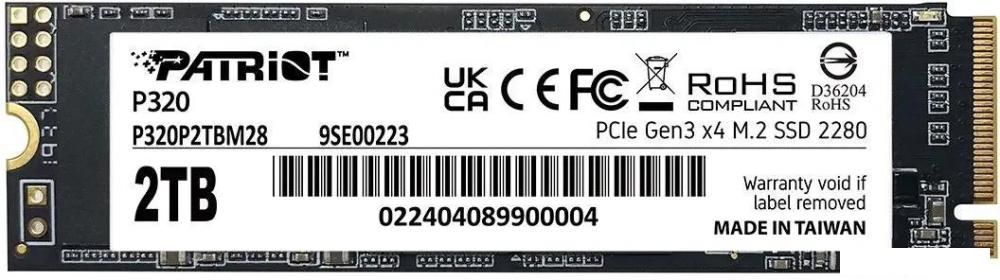 SSD Patriot P320 2TB P320P2TBM28