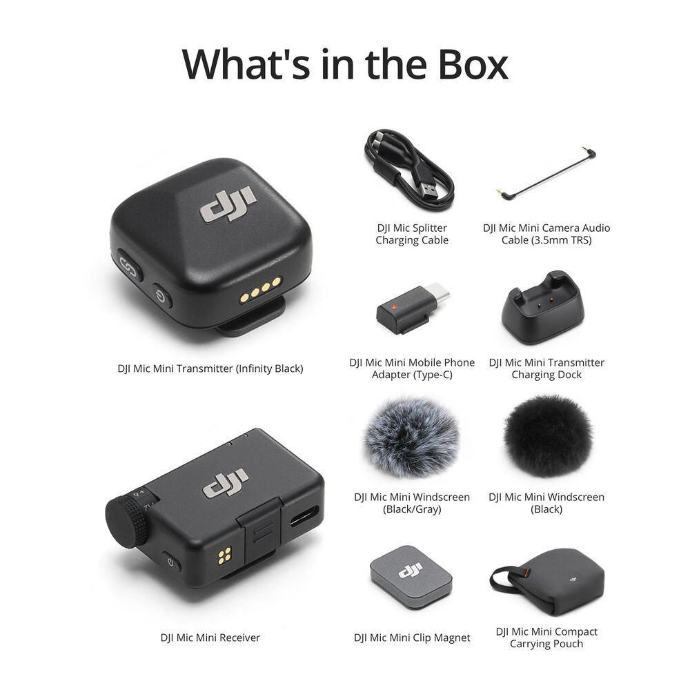 Радиосистема DJI Mic Mini (1TX + 1RX)