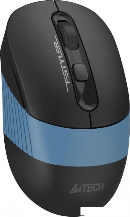 Мышь A4Tech Fstyler FB10CS (черный/синий)