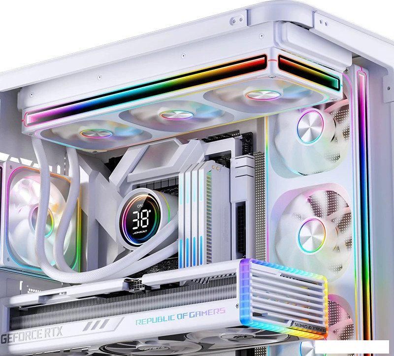 Вентилятор для корпуса Jonsbo ZA-120W (белый)