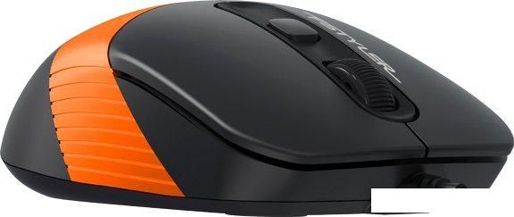 Мышь A4Tech Fstyler FM10 (черный/оранжевый)