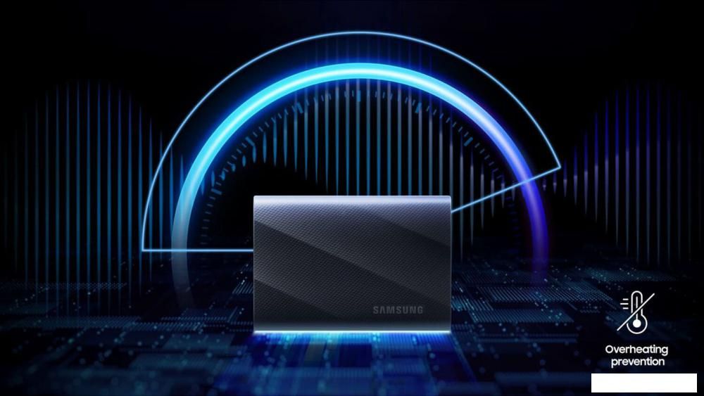 Внешний накопитель Samsung T9 2TB (черный)