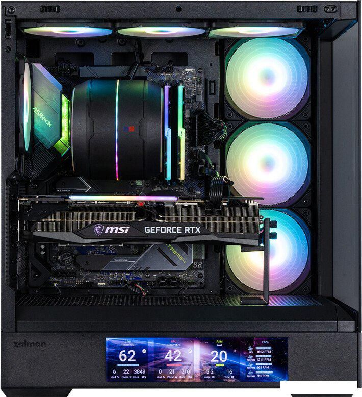 Корпус Zalman P40 DS (черный)