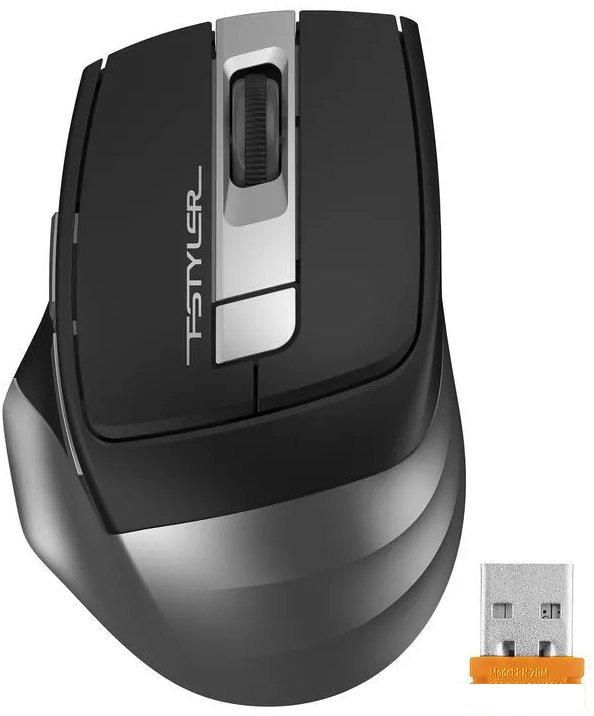 Мышь A4Tech Fstyler FG35 (черный/серебристый)