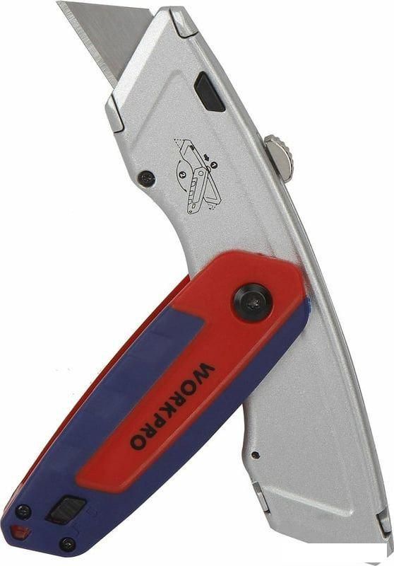 Нож строительный Workpro WP213016