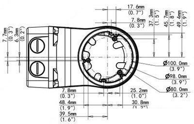 Крепление для камер видеонаблюдения Uniview TR-JB07/WM03-G-IN