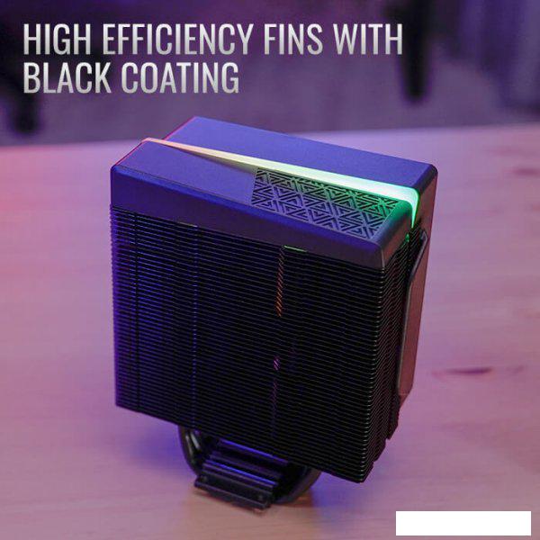Кулер для процессора AeroCool Cylon 4F WH ARGB PWM 4P