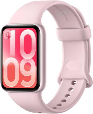 Фитнес-браслет Xiaomi Smart Band 10 Pro M2552B1 (розовый, с розовым силиконовым ремешком, международная версия)