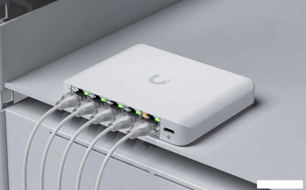Управляемый коммутатор 2-го уровня Ubiquiti UniFi Switch Flex Mini 2.5G