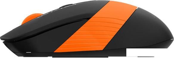Мышь A4Tech Fstyler FG10S (черный/оранжевый)