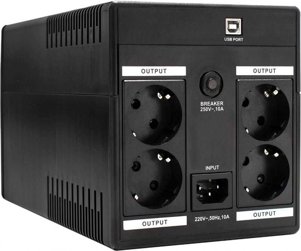 Источник бесперебойного питания ExeGate SpecialPro UNB-1200.LED.AVR.4SH.USB