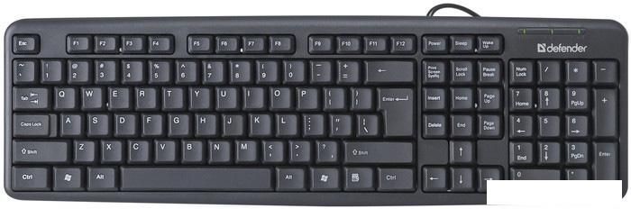Клавиатура Defender Element HB-520 USB (черный)