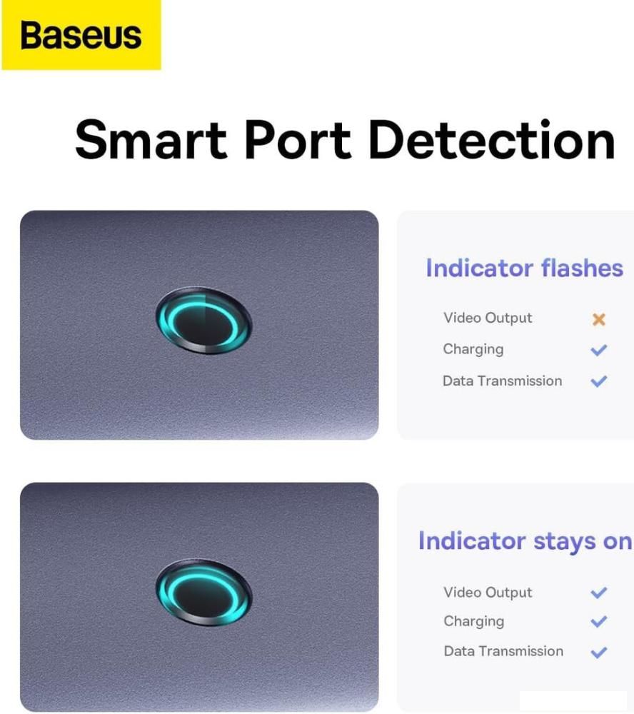 Док-станция Baseus Flite Series 7-Port Hub B00052805813-00