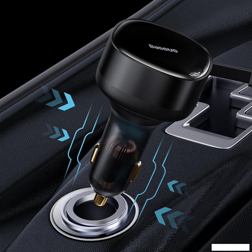Автомобильное зарядное Baseus Enjoyment Pro 2-in-1 Car Charger C+L 60W C00057802111-00