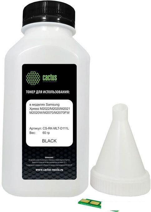 Тонер CACTUS CS-RK-MLT-D111L с чипом 60 гр.