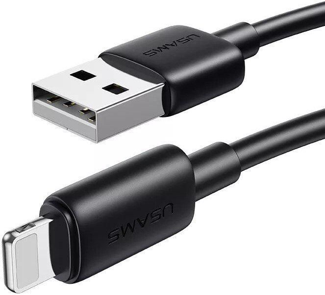 Кабель Usams US-SJ709 USB Type-A - Lightning (1 м, черный)