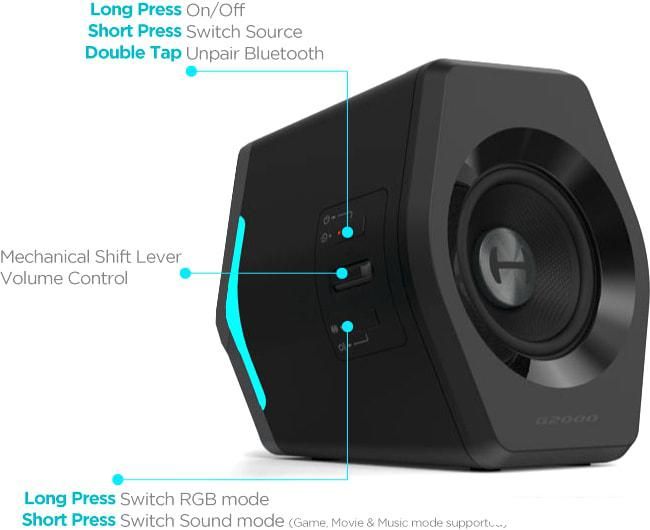 Акустика Edifier Hecate G2000 (черный)