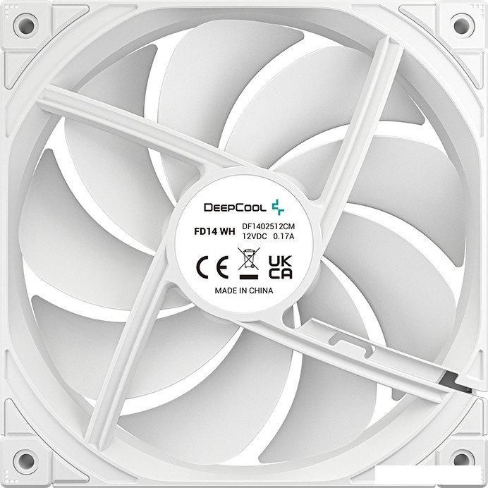 Вентилятор для корпуса DeepCool FD14 WH R-FD14-WHNPN1-G
