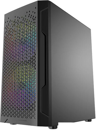 Корпус Powercase Mistral Micro Z3B Mesh LED