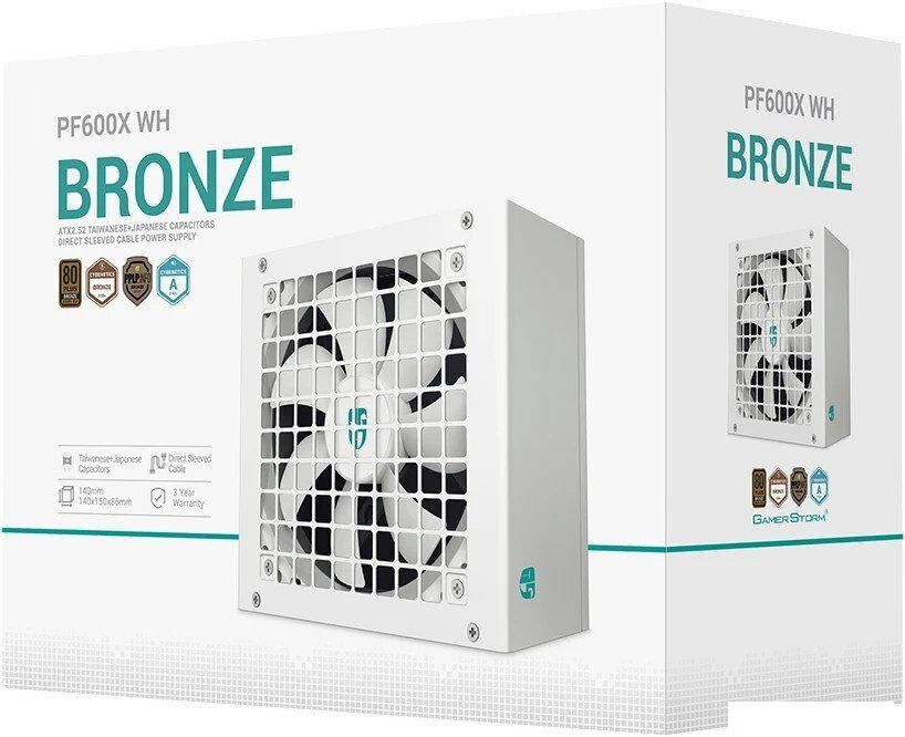 Блок питания DeepCool GamerStorm PF600X WH