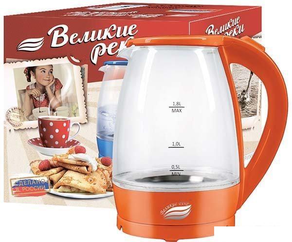 Электрический чайник Великие Реки Дон-1 (оранжевый)