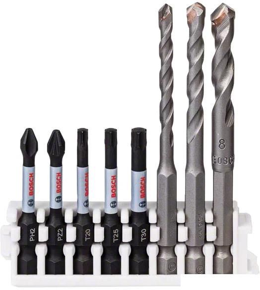 Набор бит и сверл Bosch 2608577145 (8 предметов)