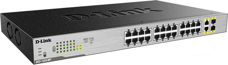 Неуправляемый коммутатор D-Link DGS-1026MP/B2A