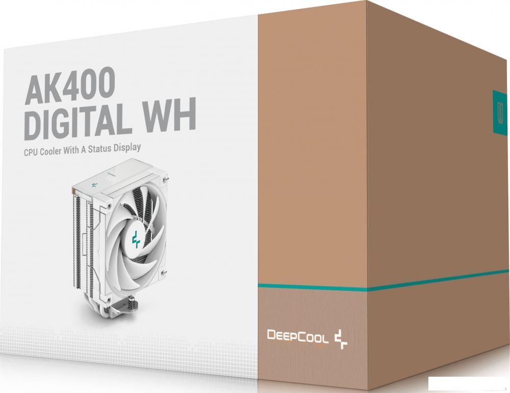 Кулер для процессора DeepCool AK400 Digital WH R-AK400-WHADMN-G