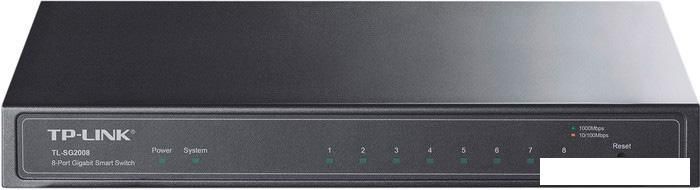 Управляемый коммутатор 2-го уровня TP-Link TL-SG2008
