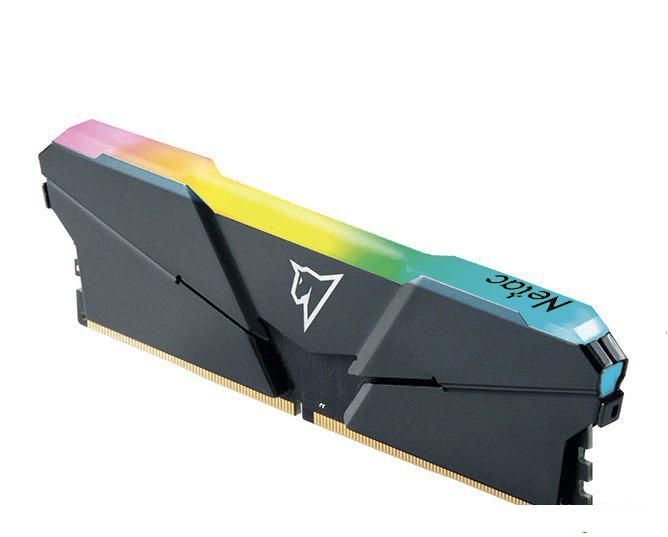 Оперативная память Netac Shadow RGB 16ГБ DDR4 3200 МГц NTSRD4P32SP-16E